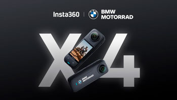 Insta360 випустила на глобальному ринку X4 BMW Motorrad Edition з 8K-відео