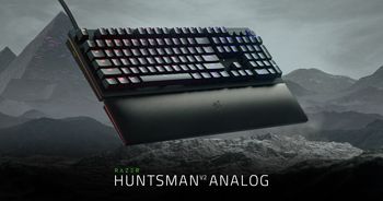 Razer випустила ігрову клавіатуру під назвою Huntsman V2 Analog