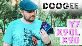 Doogee Y7, X90, X90L огляд смартфонів