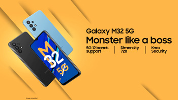 Samsung представила 5G-версію смартфона Galaxy M32