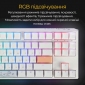 Клавиатура Ducky One 3 TKL Cherry MX Blue RGB UA USB (DKON2187ST-CUAPXPWWWSC1) White - фото 9 - интернет-магазин электроники и бытовой техники TTT