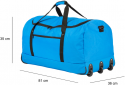 Сумка дорожная на колесах TravelZ Wheelbag 100 (927753) Blue  - фото 3 - интернет-магазин электроники и бытовой техники TTT