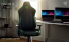 Крісло геймерське Razer Iskur X, XL (RZ38-03960100-R3G1) Green  - фото 7 - інтернет-магазин електроніки та побутової техніки TTT