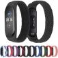 Ремінець BeCover Elastic Nylon Style для Xiaomi Mi Smart Band 5/Mi Smart Band 6 (Size L) (706164) Pink-White - фото 2 - інтернет-магазин електроніки та побутової техніки TTT