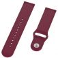 Ремінець BeCover для Samsung Galaxy Watch 42mm / Watch Active / Active 2 40/44mm / Watch 3 41mm / Gear S2 Classic / Gear Sport (706169) Dark-Red - фото 2 - інтернет-магазин електроніки та побутової техніки TTT