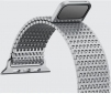 Ремешок Benks Magnet Band для Apple Watch 42/44/45/49mm Silver - фото 5 - интернет-магазин электроники и бытовой техники TTT