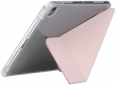 Обкладинка BeCover Ultra Slim Origami Transparent з кріпленням Apple Pencil для Apple iPad 10.2 2019/2020/2021 (711100) Pink - фото 2 - інтернет-магазин електроніки та побутової техніки TTT