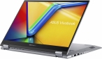 Ноутбук Asus Vivobook S 14 Flip TP3402VA-LZ201W (90NB10W2-M007B0) Cool Silver - фото 2 - интернет-магазин электроники и бытовой техники TTT