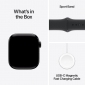 Apple Watch Series 10 GPS 42mm Jet Black Aluminium Case with Black Sport Band - M/L (MWWF3QH/A) - фото 3 - интернет-магазин электроники и бытовой техники TTT