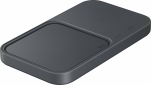 Бездротовий зарядний пристрій Samsung Wireless Charger Duo with TA 15 Вт (EP-P5400TBEGEU) Dark Grey - фото 3 - інтернет-магазин електроніки та побутової техніки TTT