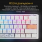 Клавиатура Ducky One 3 Mini Cherry MX Silent Red RGB UA USB (DKON2161ST-SUAPXPWWWSC1) White - фото 6 - интернет-магазин электроники и бытовой техники TTT