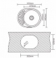 Кухонная мойка INTERLINE EVA sateen - фото 2 - интернет-магазин электроники и бытовой техники TTT