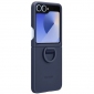 Панель Silicone Cover with Ring для Samsung Galaxy Flip 6 (EF-PF741TNEGUA) Navy - фото 3 - інтернет-магазин електроніки та побутової техніки TTT