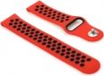 Ремінець BeCover Nike Style для Xiaomi Amazfit Bip / Bip Lite / Bip S Lite / GTR 42mm / GTS / TicWatch S2 / TicWatch E (BC_705709) Red-Black - фото 3 - інтернет-магазин електроніки та побутової техніки TTT