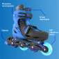 Роликовые коньки Neon Combo Skates 30-33 (NT09B4) Blue - фото 4 - интернет-магазин электроники и бытовой техники TTT