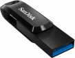 USB флеш накопичувач SanDisk Ultra Dual Go Type-C 256GB USB 3.1 (SDDDC3-256G-G46) Black  - фото 3 - інтернет-магазин електроніки та побутової техніки TTT