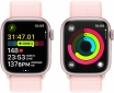 Apple Watch Series 9 GPS 45mm Pink Aluminium Case with Light Pink Sport Loop (MR9J3QP/A) - фото 5 - інтернет-магазин електроніки та побутової техніки TTT