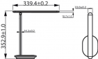 Настольная лампа Philips LED Reading Desk Lamp Ivory 5W 3000/4000/5000K 3000Mah (Lithium Battery)  - фото 2 - интернет-магазин электроники и бытовой техники TTT