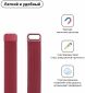 Ремінець ArmorStandart Milanese Loop Band для Apple Watch All Series 38-40mm (ARM55256) Wine Red - фото 2 - інтернет-магазин електроніки та побутової техніки TTT