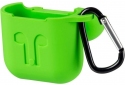 Чехол для наушников Apple AirPods Silicone Case with carbine + Straps Green - фото 2 - интернет-магазин электроники и бытовой техники TTT