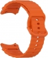 Ремешок BeCover Ribbed Tape для Samsung Galaxy Watch (20mm) 3 41mm/4/5/6/7 40-44mm (712046) Orange  - фото 2 - интернет-магазин электроники и бытовой техники TTT