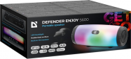 Портативная колонка Defender Enjoy S600 10 Вт Bluetooth (4745090820232) Black  - фото 5 - интернет-магазин электроники и бытовой техники TTT