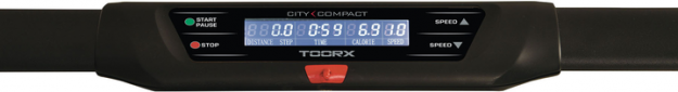 Бігова доріжка Toorx Treadmill City Compact (CITY-COMPACT-B) Pure Bronze  - фото 4 - інтернет-магазин електроніки та побутової техніки TTT