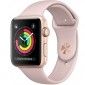 Смарт годинник Apple Watch Series 3 GPS 38mm Gold Aluminium Case with Pink Sand Sport Band (MQJQ2) - фото 2 - інтернет-магазин електроніки та побутової техніки TTT