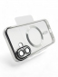 Панель BeCover TPU Chrome Case (MagSafe) для Apple iPhone 16 (712073) Silver - фото 2 - интернет-магазин электроники и бытовой техники TTT