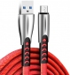 Кабель ColorWay USB - MicroUSB (zinc alloy) 2.4А 1 м (CW-CBUM011-RD) Red - фото 2 - интернет-магазин электроники и бытовой техники TTT