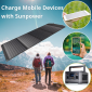 Портативна сонячна панель Bresser Mobile Solar Charger 120 Watt USB DC (3810070) - фото 5 - інтернет-магазин електроніки та побутової техніки TTT