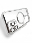 Панель BeCover TPU Chrome Case (MagSafe) для Apple iPhone 16 Pro (712083) Silver - фото 2 - интернет-магазин электроники и бытовой техники TTT