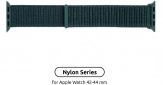 Ремінець Armorstandart Nylon Band для Apple Watch All Series 42/44 mm (ARM56843) Pine Green  - фото 2 - інтернет-магазин електроніки та побутової техніки TTT