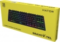 Клавіатура Hator Gravity X TKL Orange USB (HTK550UA) Black - фото 6 - інтернет-магазин електроніки та побутової техніки TTT