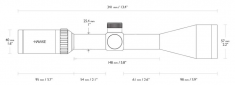 Приціл оптичний Hawke Vantage IR 4-12х50 сітка Subsonic 22Lr підсвічування 1