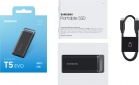 SSD диск Samsung T5 Evo 2TB USB Type-C 3D QLC (MU-PH2T0S/EU) External - фото 5 - интернет-магазин электроники и бытовой техники TTT