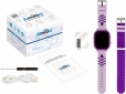 Смарт-часы Amigo GO005 Splashproof 4G WIFI Thermometer (dwswgo5prpl) Purple - фото 7 - интернет-магазин электроники и бытовой техники TTT