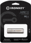 USB флеш накопичувач Kingston IronKey Locker+ 50 32GB USB 3.2 (IKLP50/32GB) Silver  - фото 3 - інтернет-магазин електроніки та побутової техніки TTT