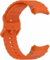 Ремешок BeCover Ribbed Tape для Samsung Galaxy Watch (20mm) 3 41mm/4/5/6/7 40-44mm (712046) Orange  - фото 4 - интернет-магазин электроники и бытовой техники TTT