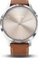 Смарт-часы GARMIN Vivomove HR Premium Silver with Tan Italian Leather Band (010-01850-AA) - фото 3 - интернет-магазин электроники и бытовой техники TTT