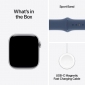 Apple Watch Series 10 GPS 42mm Silver Aluminium Case with Denim Sport Band - S/M (MWWA3QH/A) - фото 3 - інтернет-магазин електроніки та побутової техніки TTT