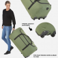 Дорожная сумка TravelZ Wheelbag 100 л (603095) Green  - фото 2 - интернет-магазин электроники и бытовой техники TTT