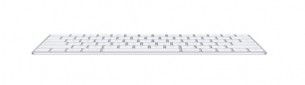 Клавиатура беспроводная Apple Magic Keyboard Bluetooth Silver/White (MLA22RU/A) - фото 4 - интернет-магазин электроники и бытовой техники TTT