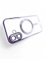 Панель BeCover TPU Chrome Case (MagSafe) для Apple iPhone 16 (712074) Purple - фото 2 - интернет-магазин электроники и бытовой техники TTT