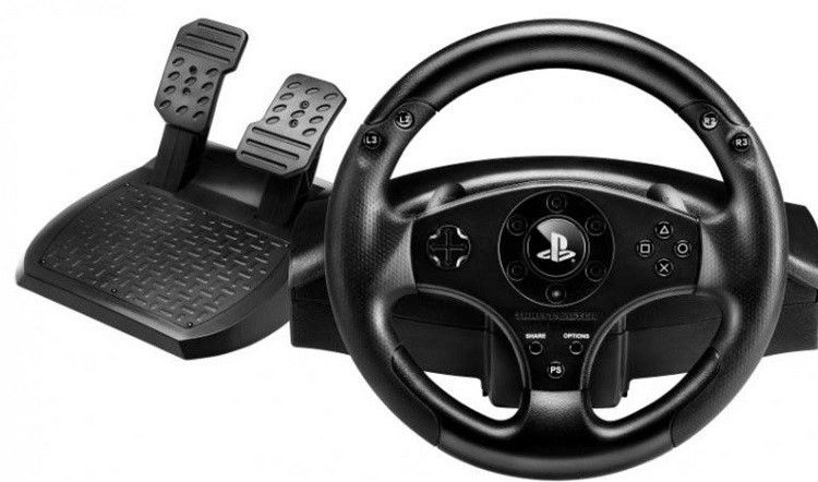 

Проводной руль Thrustmaster T80 Racing Wheel PS3/PS4 (4160598) Black