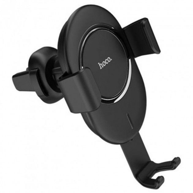 

Автодержатель Hoco CW17 Black (Wireless Charger)