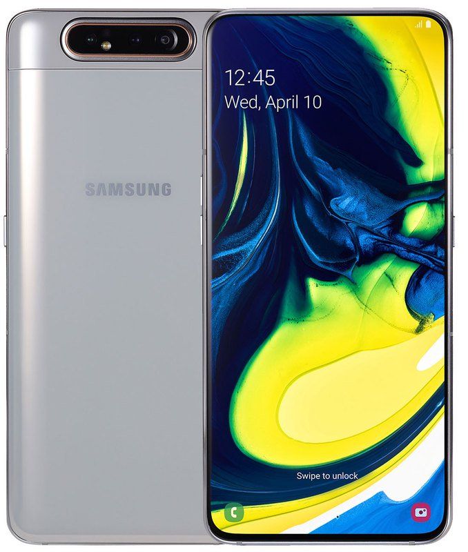 

Смартфон Samsung Galaxy A80 2019 A805F 8/128Gb (SM-A805FZSDSEK) Silver