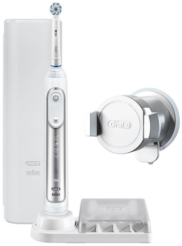 

Електрична зубна щітка ORAL-B Braun Genius 8000 D701.515.5XC Silver