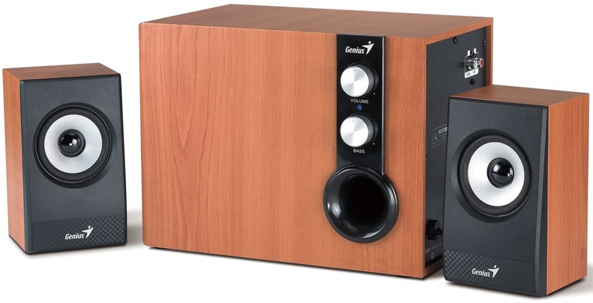 

Акустична система Genius SW-HF2.1 1205 II Wood (31730012400)