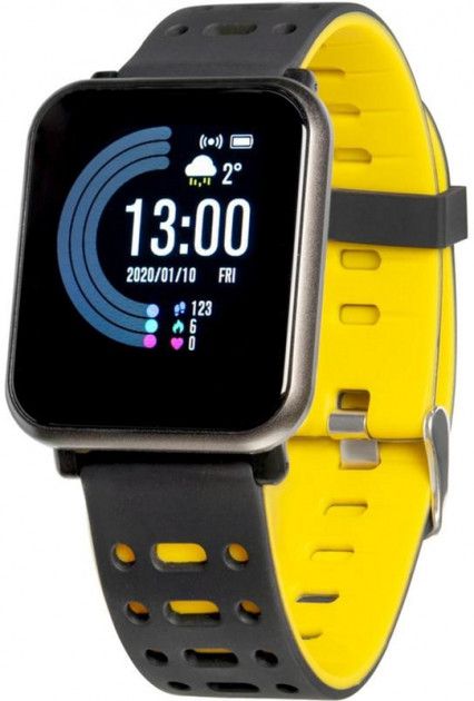 

Смарт-годинник Gelius Pro GP-CP11 Plus (AMAZWATCH 2020) (IP68) (2099900776304) Black/Yellow